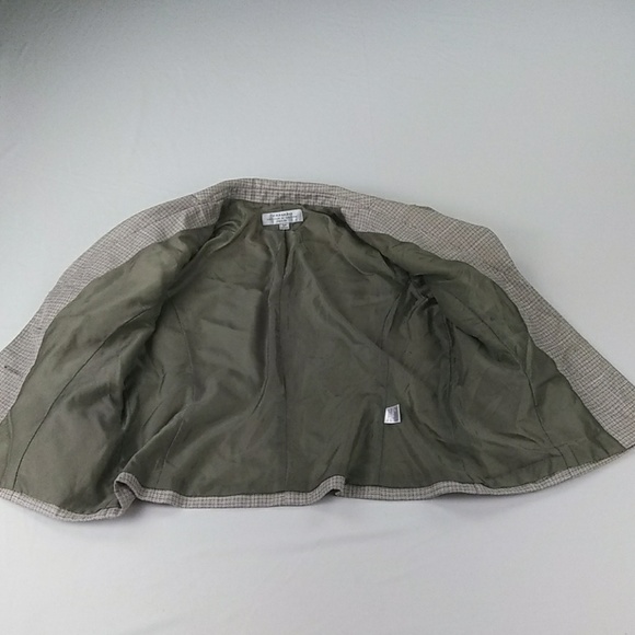 Tahari jacket blazer tan - Picture 5 of 6